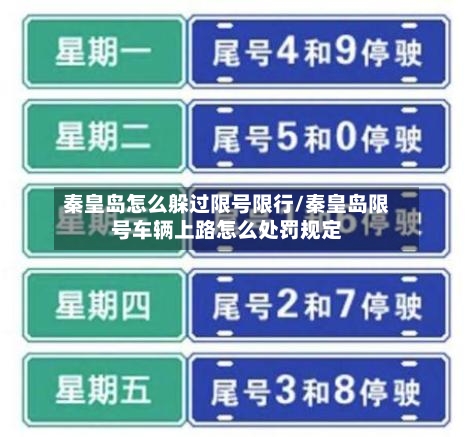 秦皇岛怎么躲过限号限行/秦皇岛限号车辆上路怎么处罚规定