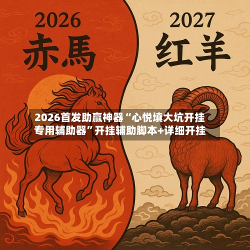 2026首发助赢神器“心悦填大坑开挂专用辅助器”开挂辅助脚本+详细开挂