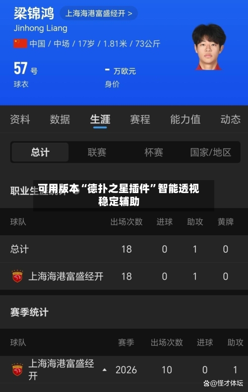 可用版本“德扑之星插件”智能透视稳定辅助
