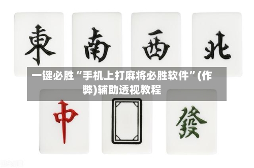 一键必胜“手机上打麻将必胜软件”(作弊)辅助透视教程
