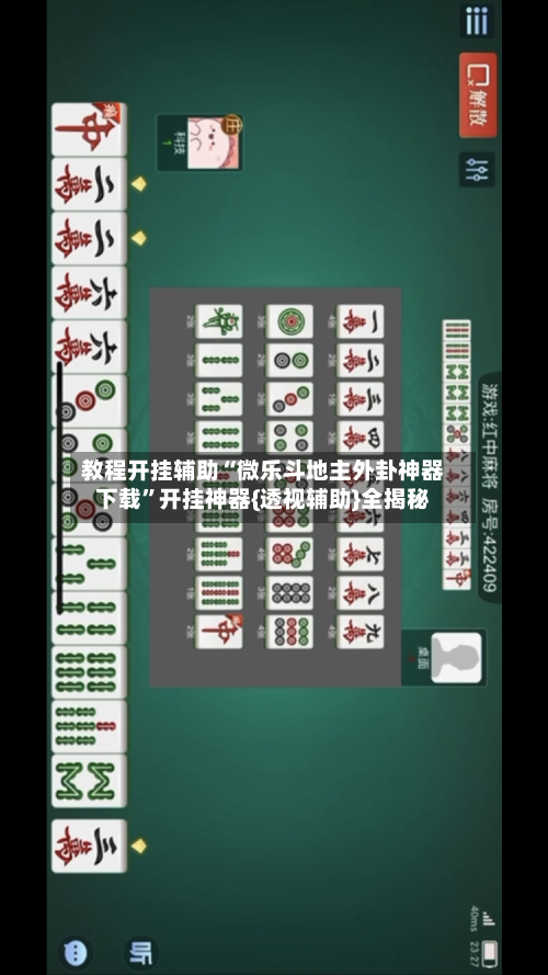 教程开挂辅助“微乐斗地主外卦神器下载”开挂神器{透视辅助}全揭秘