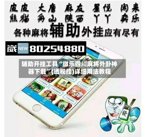 辅助开挂工具“微乐四川麻将外卦神器下载”(透视挂)详细用法教程