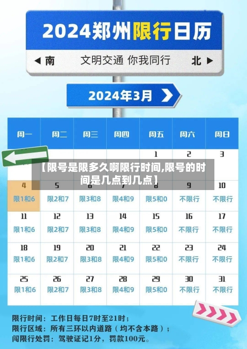 【限号是限多久啊限行时间,限号的时间是几点到几点】