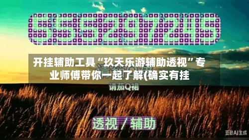 开挂辅助工具“玖天乐游辅助透视”专业师傅带你一起了解(确实有挂