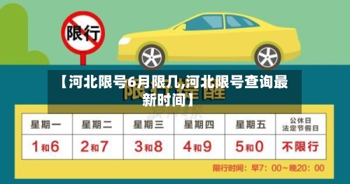 【河北限号6月限几,河北限号查询最新时间】
