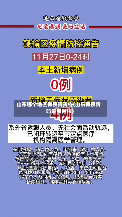 山东哪个地区有疫情青零(山东有疫情吗最新通报)