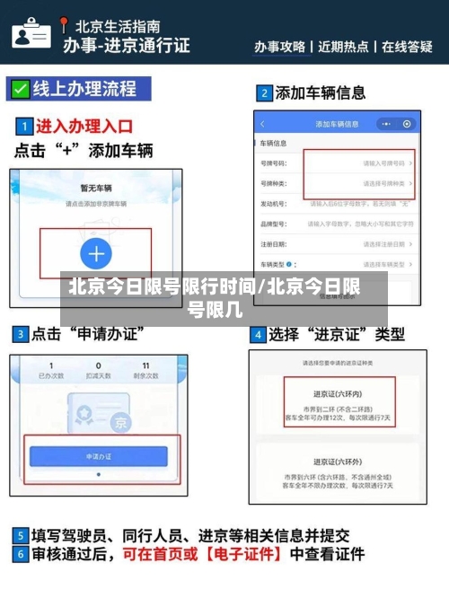 北京今日限号限行时间/北京今日限号限几
