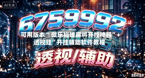 可用版本“ 微乐福建麻将开挂神器”+透视挂”开挂辅助软件教程