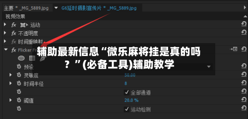 辅助最新信息“微乐麻将挂是真的吗？”(必备工具)辅助教学