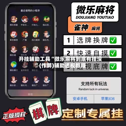 开挂辅助工具“微乐麻将到底有挂没”(作弊)辅助透视教程