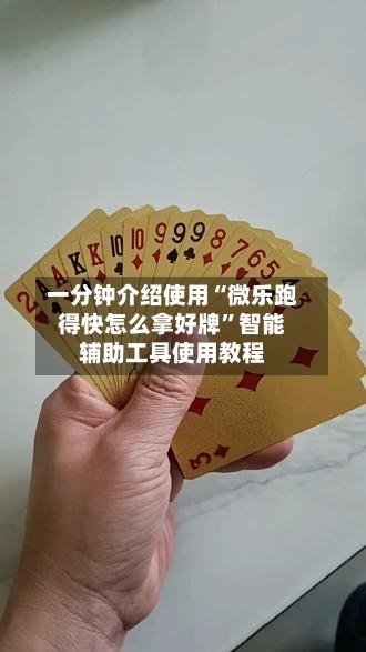 一分钟介绍使用“微乐跑得快怎么拿好牌”智能辅助工具使用教程