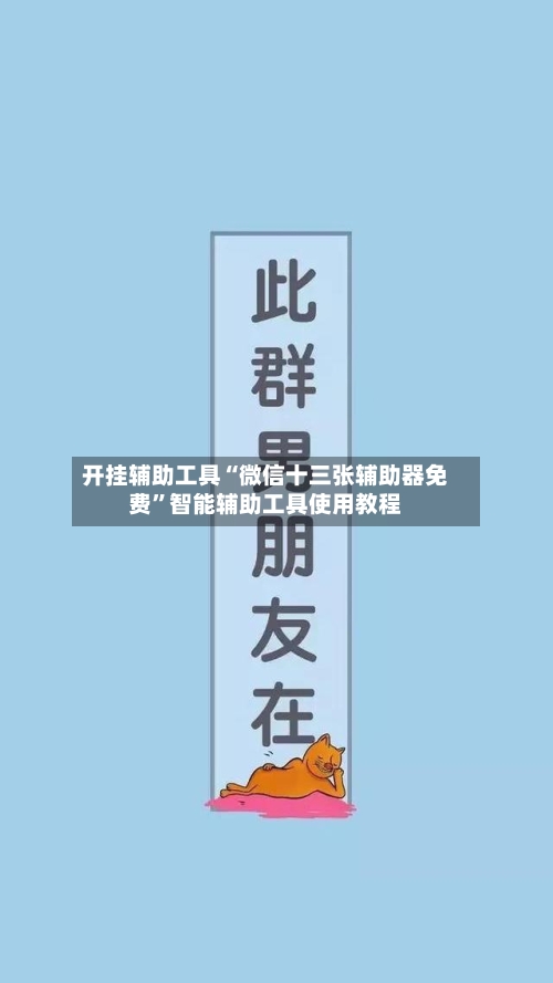 开挂辅助工具“微信十三张辅助器免费”智能辅助工具使用教程