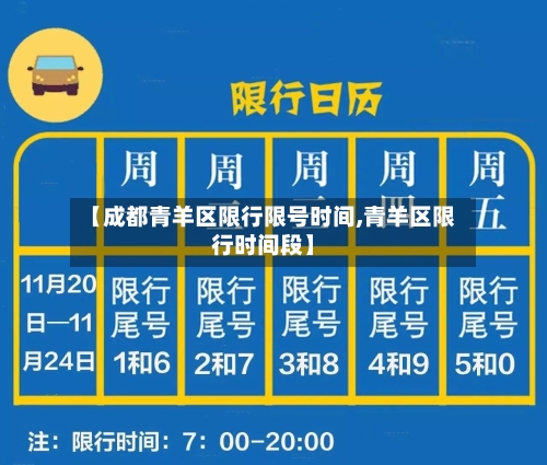 【成都青羊区限行限号时间,青羊区限行时间段】