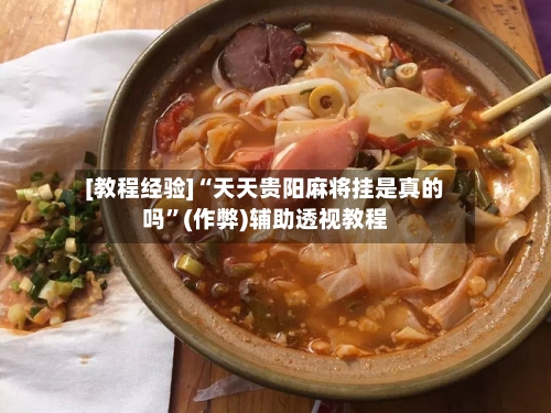 [教程经验]“天天贵阳麻将挂是真的吗”(作弊)辅助透视教程