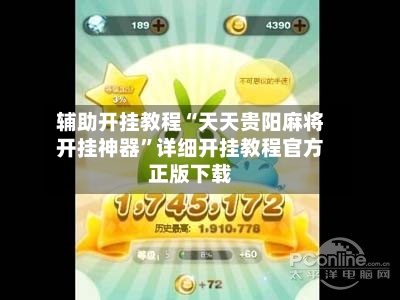 辅助开挂教程“天天贵阳麻将开挂神器”详细开挂教程官方正版下载