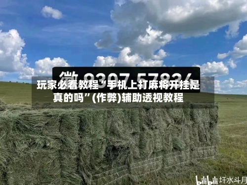 玩家必看教程“手机上打麻将开挂是真的吗”(作弊)辅助透视教程