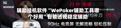 辅助挂机软件“WePoker辅助工具哪个好用”智能透视稳定辅助