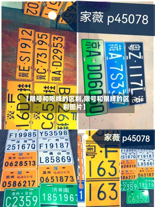 【限号和限牌的区别,限号和限牌的区别图片】